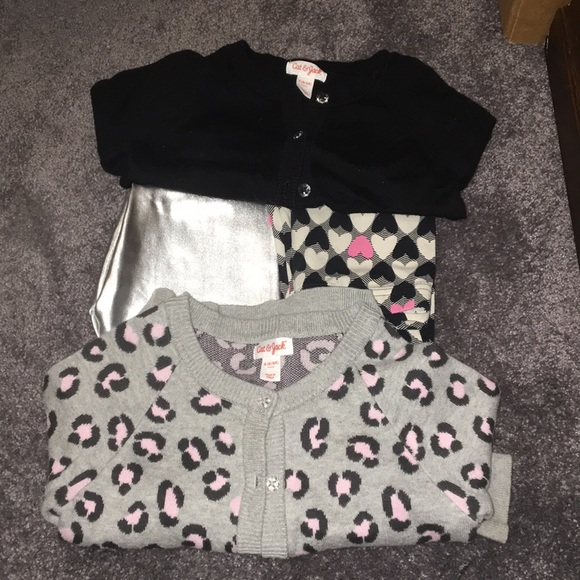 Other - 6/6x four item bundle - 2 leggings, 2 cardigans